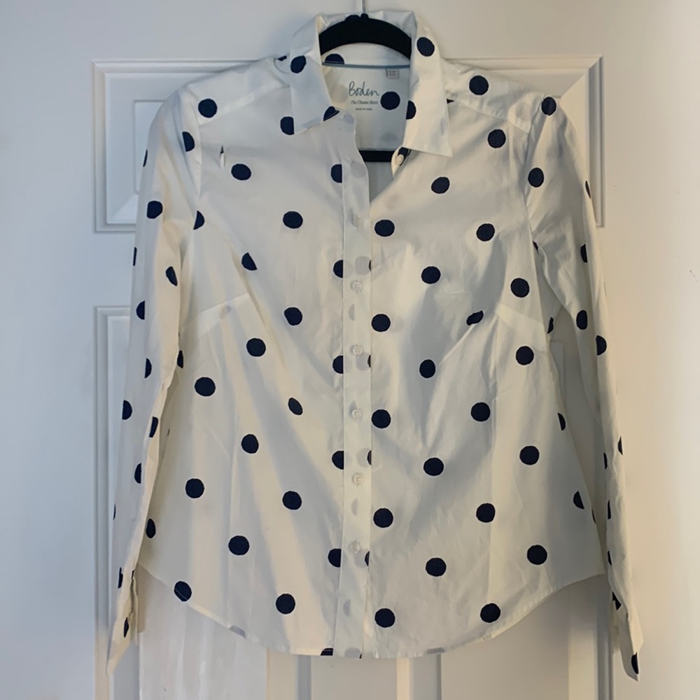 Boden size 4 classic shirt